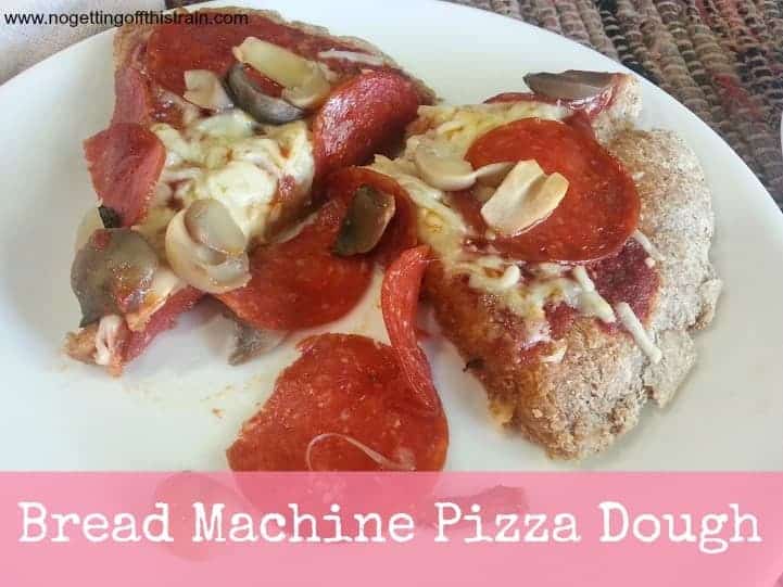 The best pizza dough recipe *ever*; only 5 ingredients and easy to make in the bread machine! #pizza #bread #breadmachine #recipe https://t.co/kGiRaof3Xk https://t.co/BnDl8079I6