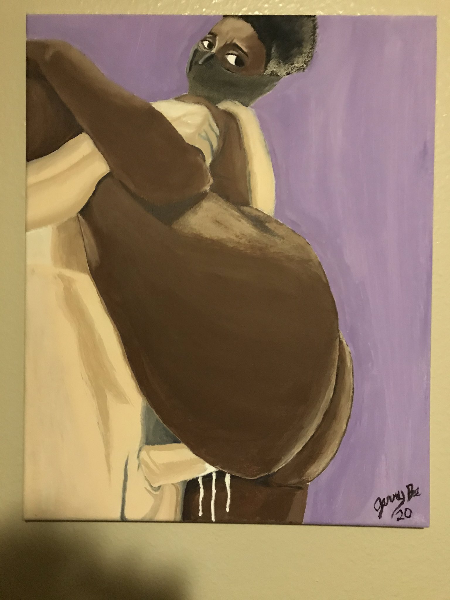 Just finished it. I call it Quarantine Swirl https://t.co/WluAHjFV4r