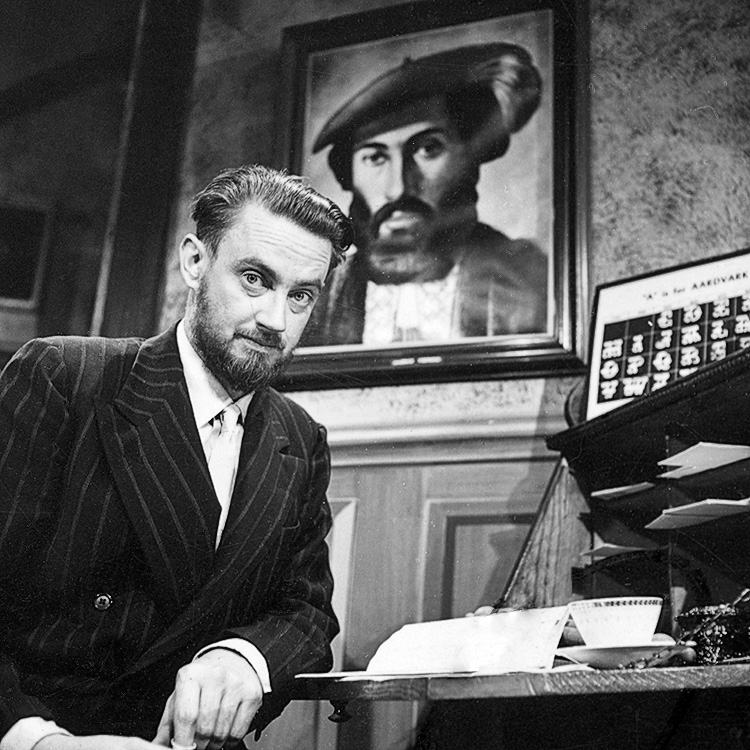 13. For instance, he hired Lister Sinclair (future host of CBC Radio's Ideas) who had recently been called out in parliament over a radio play he wrote about an unmarried pregnant woman considering an abortion, denounced by the leader of the Tories as "disgraceful".