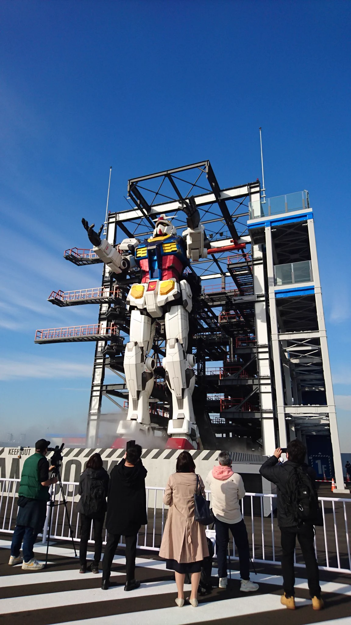 こいつ動くぞ！実物大ガンダム、ついに動く様子が公開される！