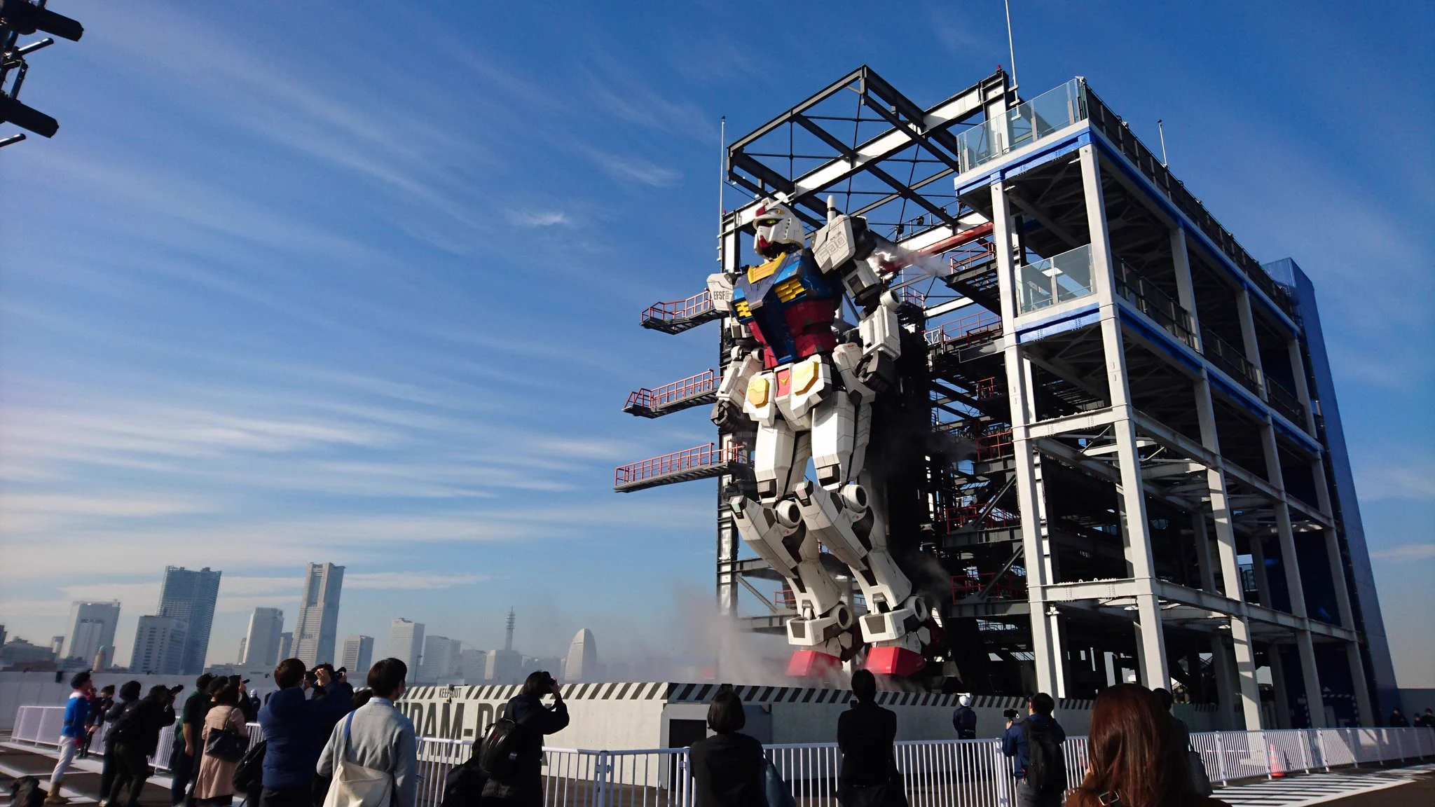 こいつ動くぞ！実物大ガンダム、ついに動く様子が公開される！