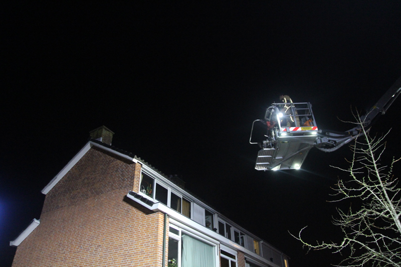 NU ONLINE: Flinke schade bij schoorsteenbrand in woning Ten Hove Wateringen..