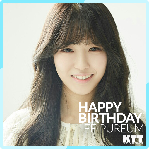 kpoptweettrend's tweet photo. [KPOP BIRTHDAY] Happy Birthday to #wable’s Lee Pureum! #HappyPureumDay https://t.co/Ui4jV8Dekn