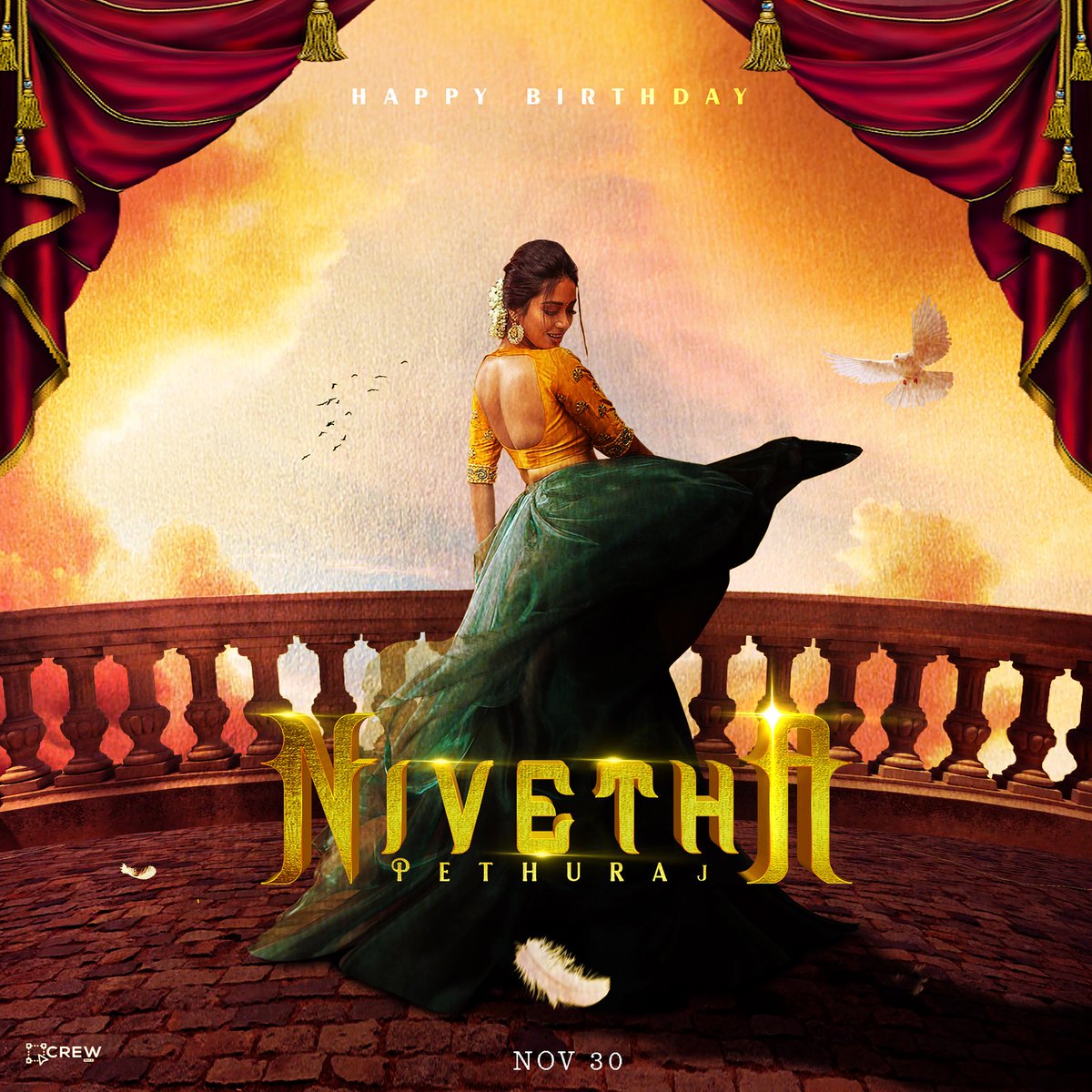 crewmediaoffl's tweet photo. Here is official CDP for @Nivetha_Tweets
:
Team
@bovas_11_npt @Sp_Naveen_
@kevin_offl @Surya_Sarath_Vj
@naveensnsoffl  @this_is_msh @raghudcrazyboy @editz_mel @bandit_pixel @prasanthfrekz #NivethaPethuraj 
 
#HappyBirthdayNivethaPethuraj 

@NivethaPethuFC https://t.co/vfBAMrUTnW