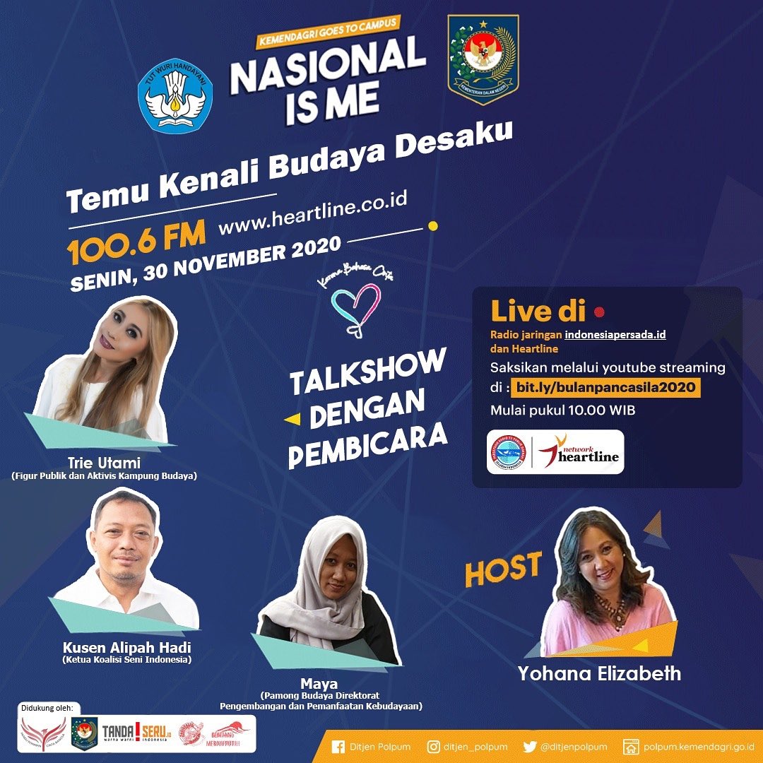 Sahabat sayang,
Selamat hari Senin...

Yuk temu kenali desa kita,
lalu kita kuatkan bersama

Ketjup saiyang,

#trieutami
#triedimension
#9arahmataangin
#sayangiindonesia
#singingiie
#kamalaisambhara
#japungnusantara