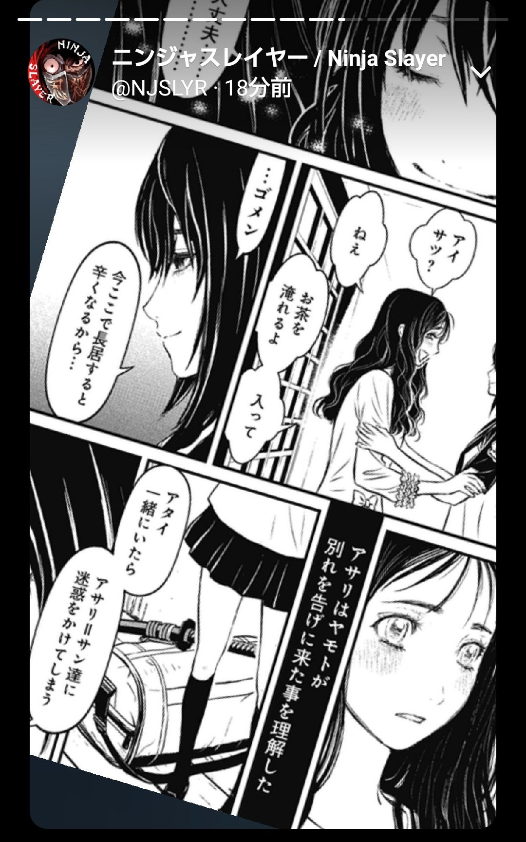 いぬのtシャツやさん 八木マリン 物理書籍で読みまくってるはずのエピソードを疑似アニメイシヨンにして泣かせてくる ニンジャスレイヤーのフリートが天才的 ユウジョウ T Co Ihcppv4ege Twitter