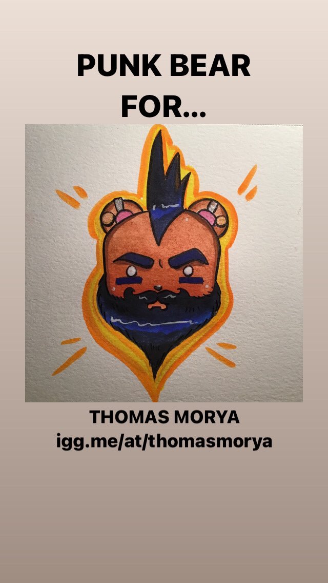 chibicelina's tweet image. It’s been an honor to help you out Stefani. You are kind, talented, and driven. #CONGRATULATIONS on your #THOMASMORYA campaign! #BACKIT igg.me/at/thomasmorya #comics #indiegogo #STEFANIRENNEE #BestiaryUnlocked #wizardforhire #comicart #PUNKBEAR #chibicelina #chibimike