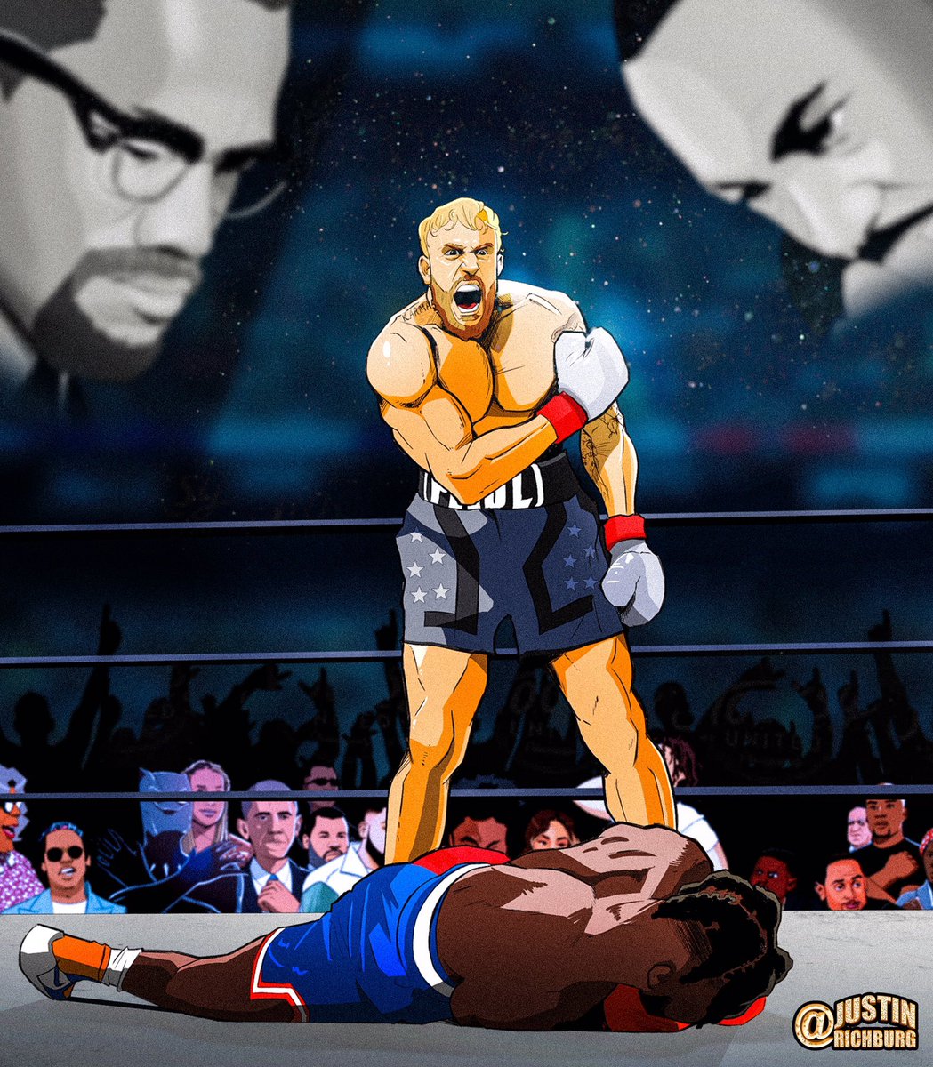 Justin Richberg continues to be the most disrespectful artist in the land.Why are Madea and Harriet Tubman ringside?