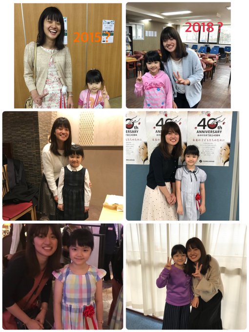 Fujisawa Rina posing with the new star Nakamura Sumire during the latter's early years(Image credit: Fujisawa Rina Twitter)