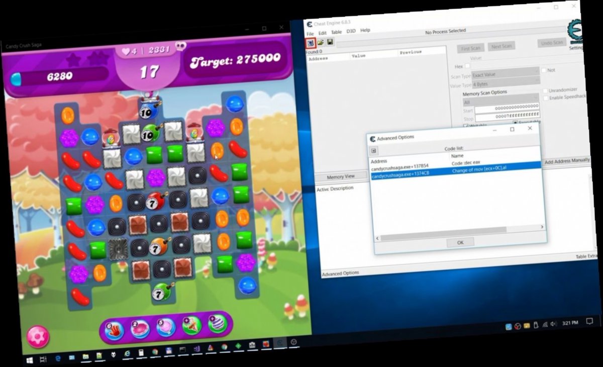 candy crush saga bombs hack / Twitter