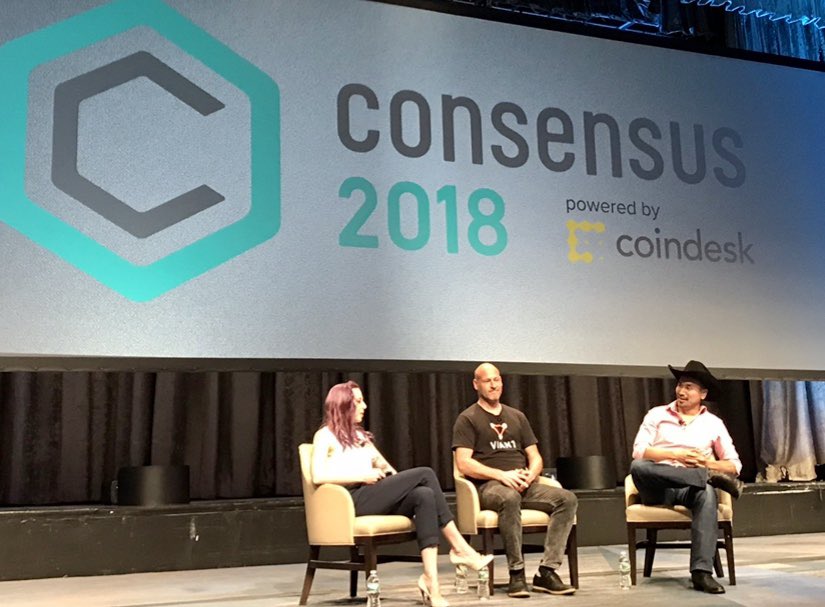 LeValleyKelly's tweet image. .@AmberBaldet I think you should be the enforcer since you were the “referee” at that moment in time! #consensus2018 @coindeskevents