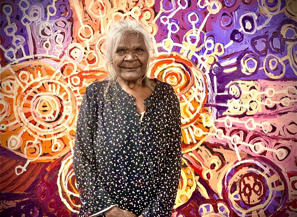 Stunning Aboriginal Australian art by Margaret Richards 