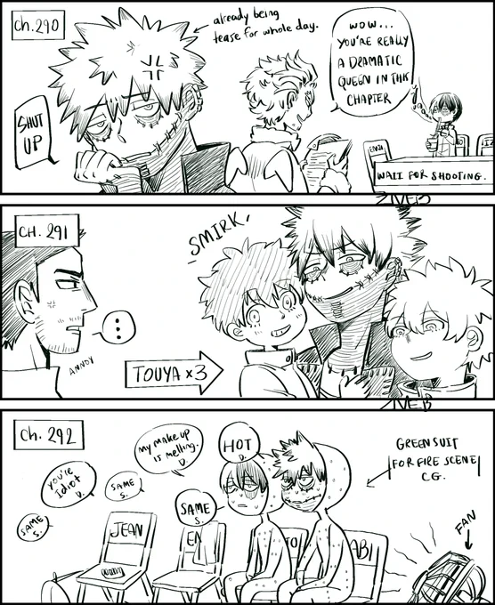 mini-comic #spoilerbnha291 ? 