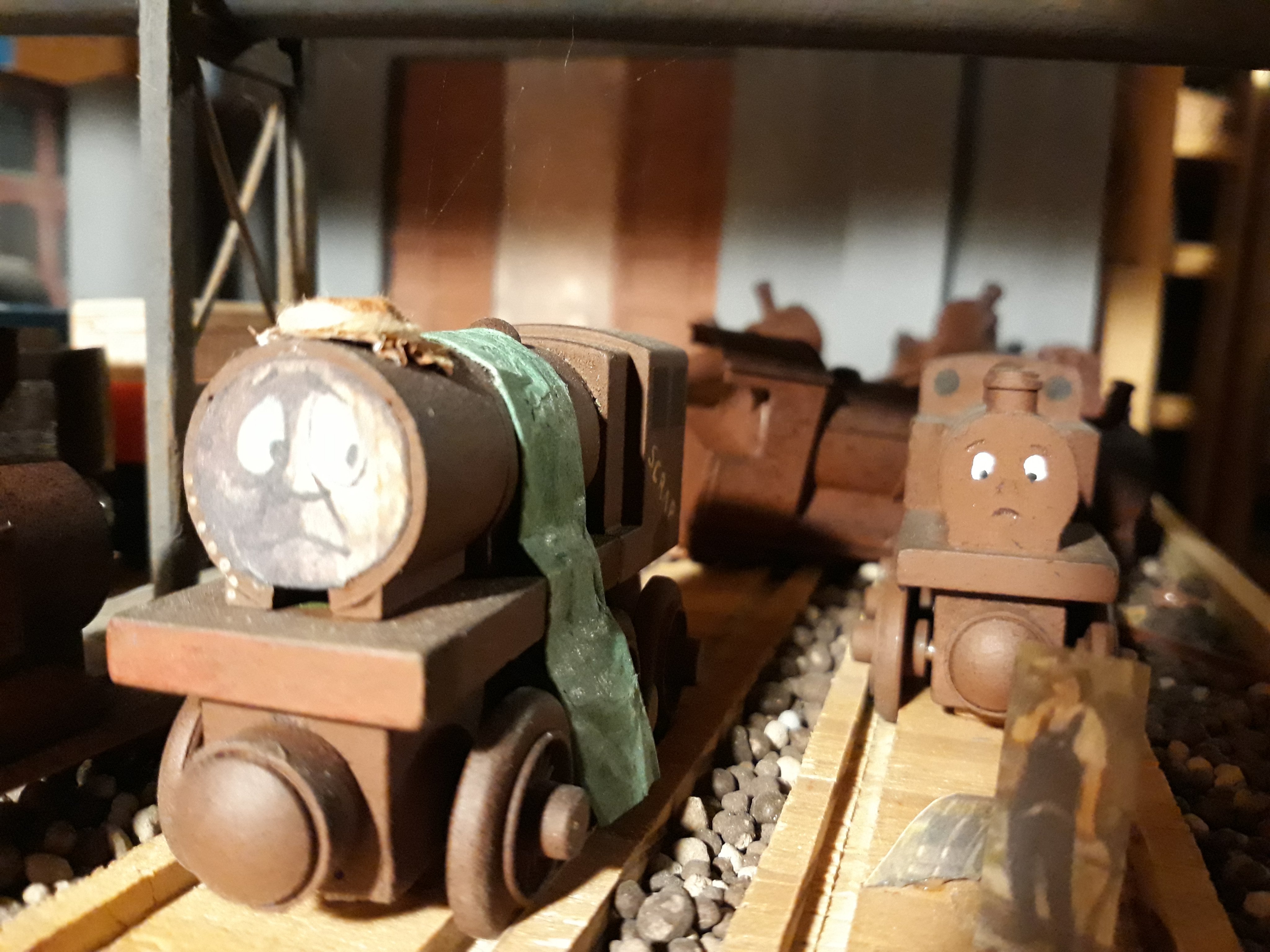 Thomas Wooden Railway Models on X It was only the sounds of the lonely scrapyards. https t nHVQHgSKjR X