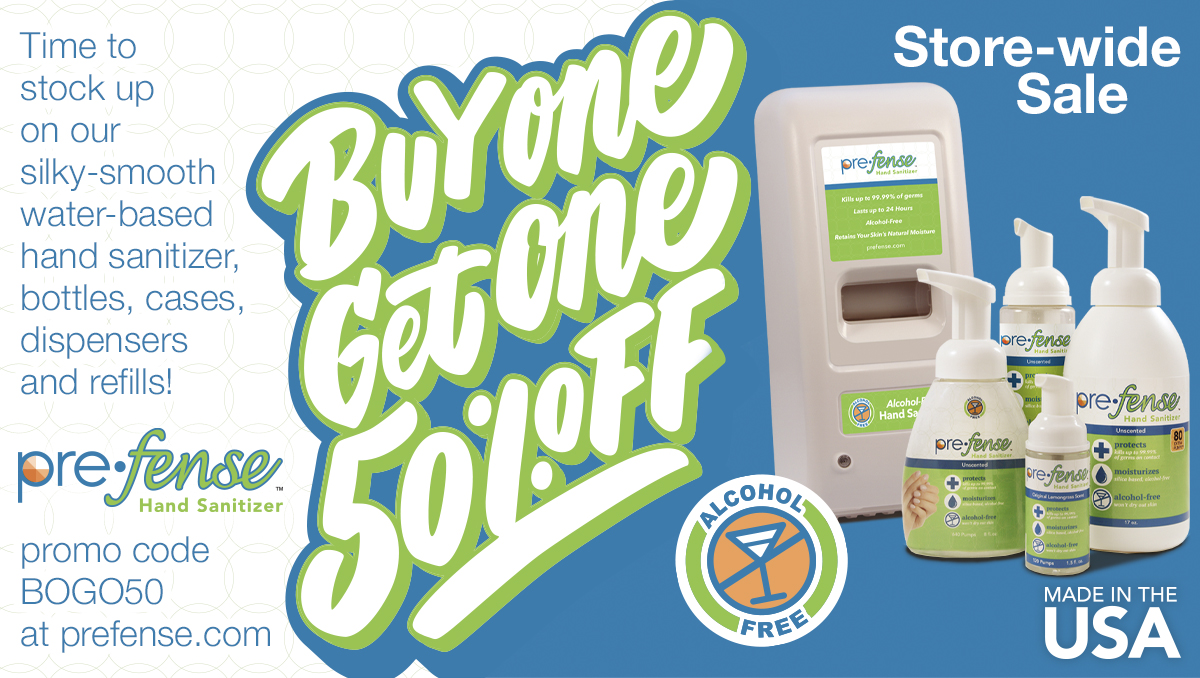 prefense's tweet photo. Buy any one item at https://t.co/ptsO3XBqCs, including sale items, get any second item of equal or lower value for 50% off. As many times as you want! Use promo code BOGO50 (use just once, automatically applies to all eligible items). Promo code good thru Tuesday, Dec 1, 2020. https://t.co/byfUAijnnZ