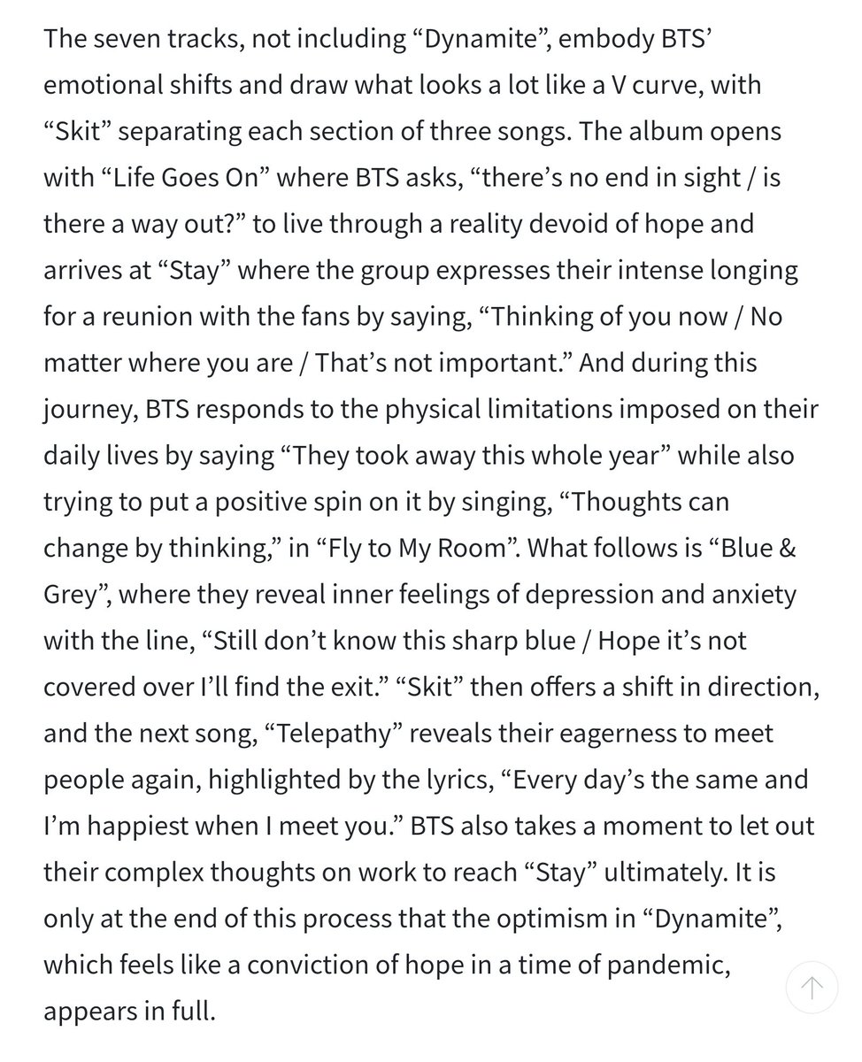 Oh my! So I was right!  #BTS_BE is their journal of this year!   #BTSARMY  @BTS_twt :  https://magazine.weverse.io/article/view?num=64&lang=en…