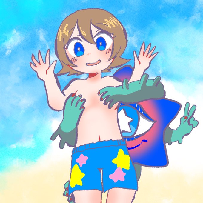 モザイクツイー●ーくんがエラー吐くのでもうしりません
ブエルちゃん男水着チャレンジだよ 