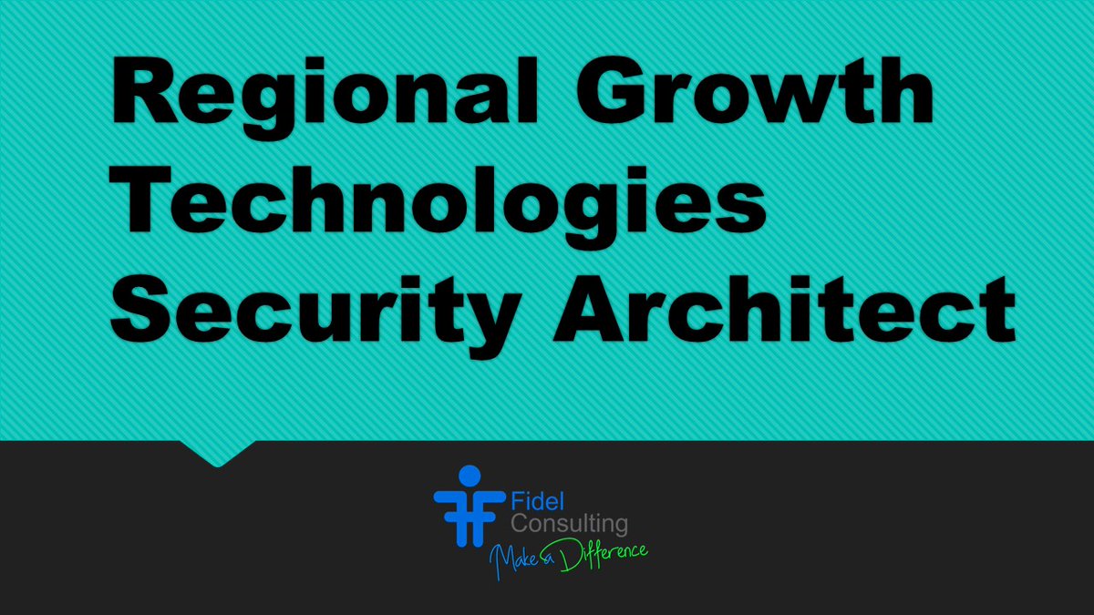fideljobsjapan's tweet image. Wanted Regional Growth Technologies Security Architect! ~15M~16M

Requirements:
- 8 years as an SE in a #vendor
- Knowledge #CloudArchitectures, especially #AWS, #Azure, #AliCloud, #GoogleCloud Platform, #DevOps, 

Details ↓
fidelconsulting.com/jp/index.php/j…

#Networking #CyberSecurity