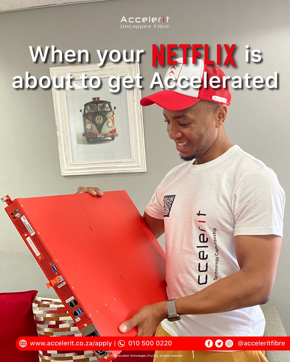 acceleritfibre's tweet photo. We have some exciting stuff lined up for our current and new subscribers this festive season. Tell your friends to follow us and stay updated because you do not want to miss out on what's coming π
.
#AcceleritUncapped #Netflix #NetflixandChill https://t.co/2m9u6EigGQ