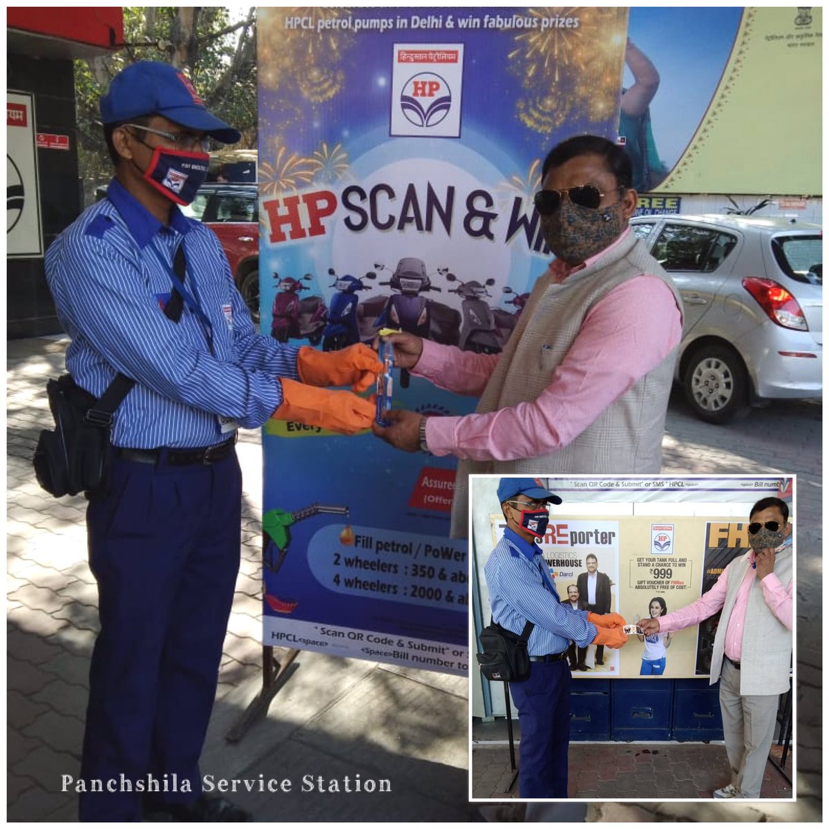 SSpanchshila's tweet photo. #HPScanAndWin your way to a festive Monday. Start your week on a high note with Guruβs blessings and assured gifts on purchase of fuel + a whole lot of offers to keep our customers happy! (t & c apply) Visit us today! ππ»
@jindalhpc @Rg03Goel @HPCL @hpcl_retail @baghramesh1 https://t.co/iK8iVIefOV