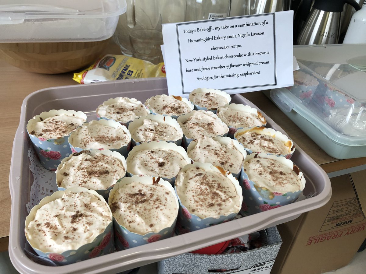 AMPEDU_Trinity's tweet photo. Little packets of pure joy #trinitystaffbakeoff https://t.co/EZqPDdWFrC