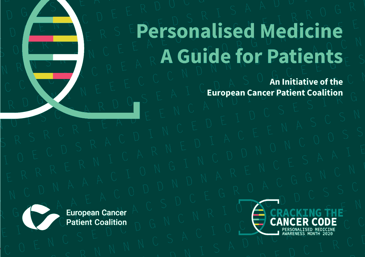 united4cancer's tweet photo. 📢We are launching Personalised Medicine Booklet!
A guide co-created by patients and for patients with Prof. Mark Lawler. All you need to know about Personalised Medicine can be found here➡️ https://t.co/V5aGhIh5J8 #PersonalisedMedicine #CrackingTheCancerCode https://t.co/6DF085WM9J