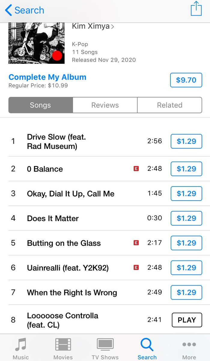chae_rin_cl's tweet photo. ๐ต | Looooose Controlla is OUT On iTunes
If you can afford please buy the song to support CLโs new release ๐
#CL #CHAELINCL
#์จ์ #HWA
#์ด์ฑ๋ฆฐ @chaelinCL
#LoooooseControlla #XIMYAxCL
#LoooooseControllaOutNow https://t.co/fSlG3A85X3