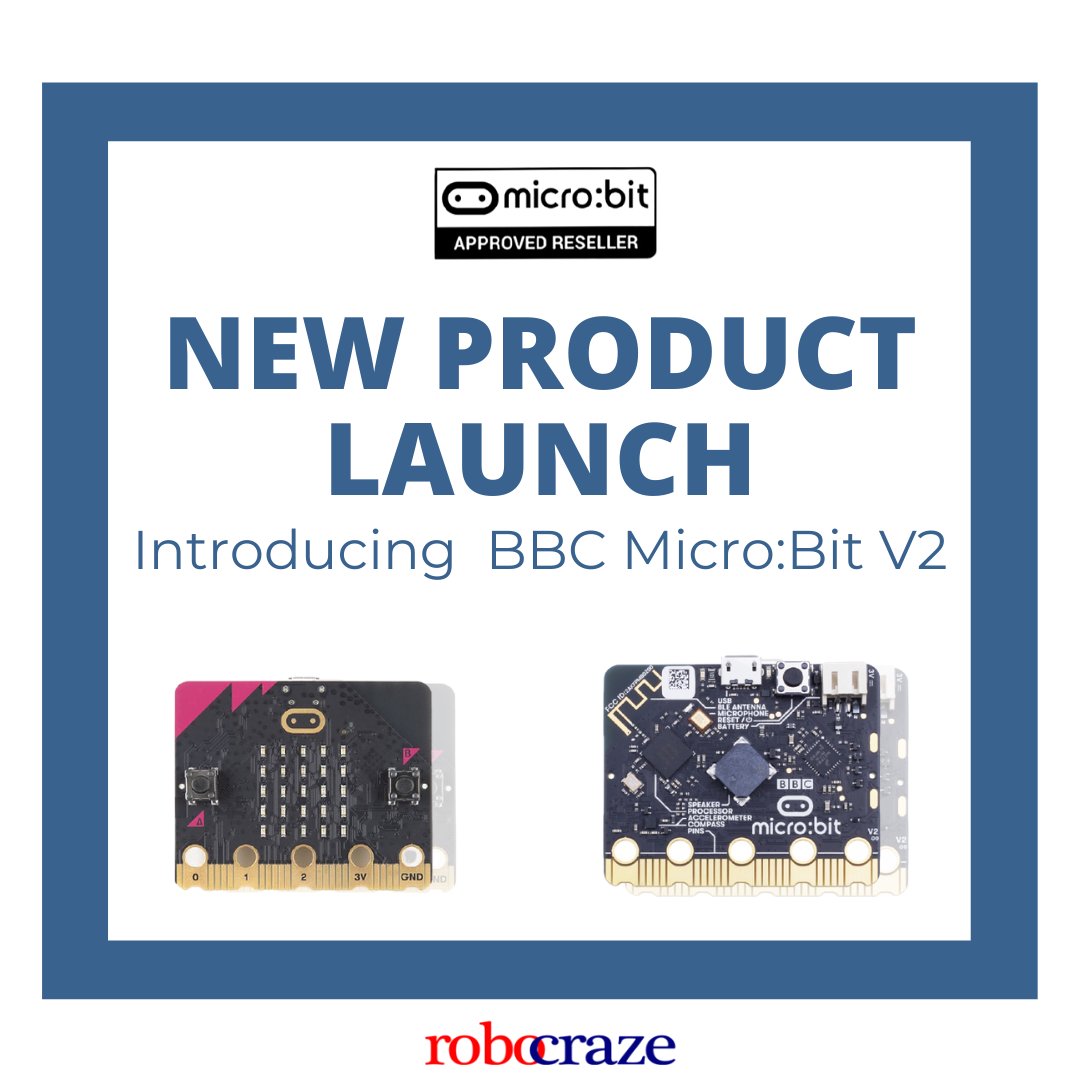 robocraze's tweet image. NEW PRODUCT LAUNCH
.
VISIT OUR WEBSITE FOR MORE DETAILS
robocraze.com/bbc-micro-bit-…
.
.
#robocraze #mondaythoughts #technofanart #Hyderabad #microbit #Engineering #Trending #tech #Iota #IoT #Latestnews