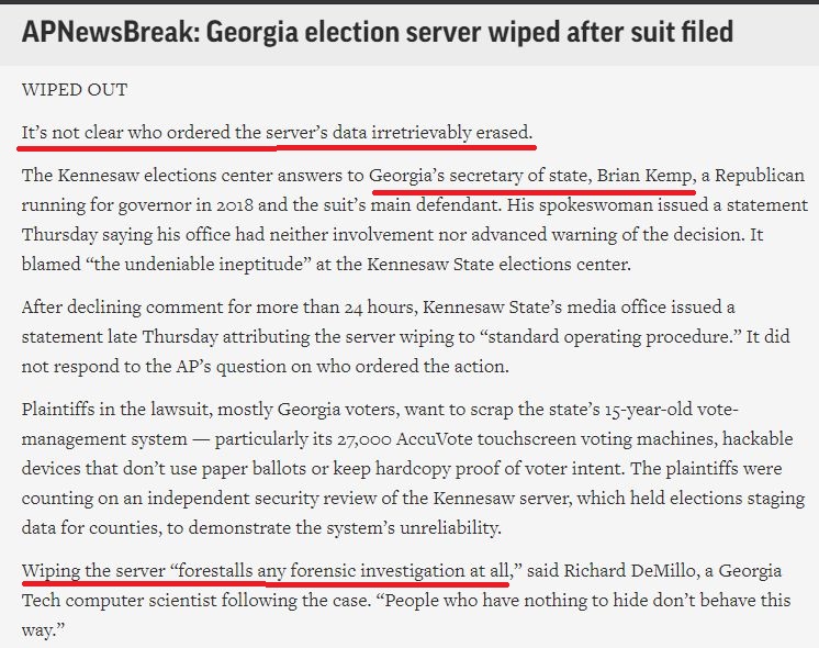 Ive been telling ppl for a while that Stacey Abrams and Kemp are the same(hell i say teammates).but focus real quick Kemp was the Sec of state then went towards being gov..now ask yourselves what have you learned from 2020election?The gov/Sec of state been altering the elections