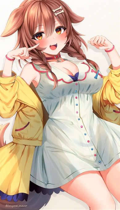 ゆびゆび～

#できたてころね 