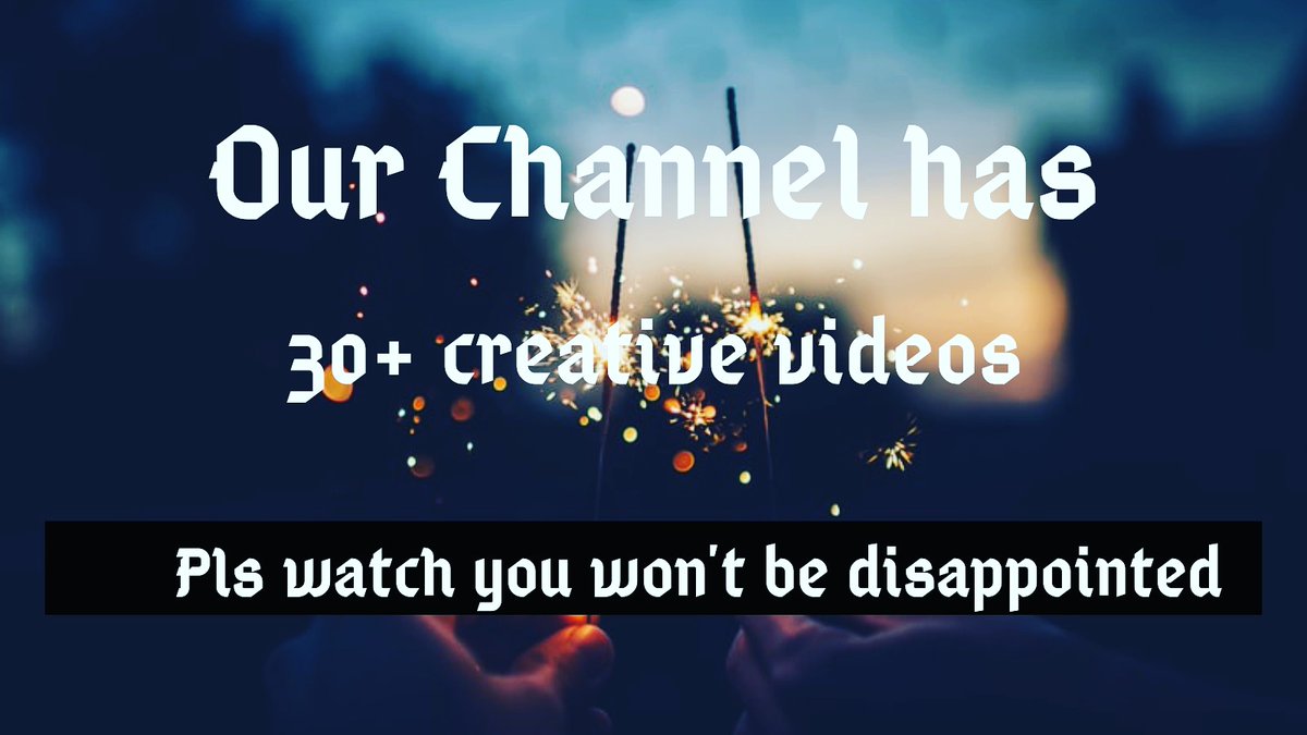 CodeBlock2's tweet image. Check out our channel for more creative videos

➤youtube.com/channel/UCgyBH…