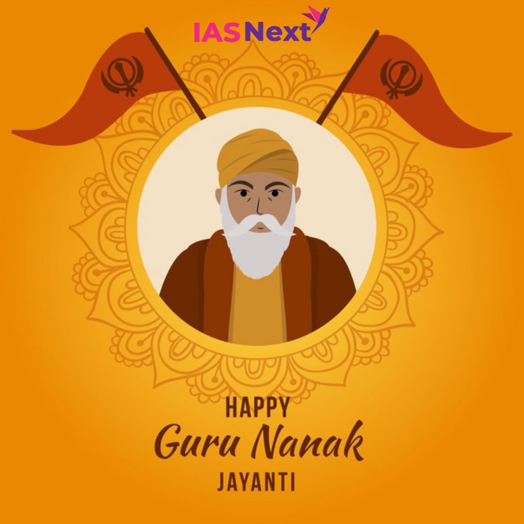 iasnextlko's tweet photo. On the auspicious occasion of Gurpurab, IAS Next wish that you are showered with Guru Ji's divine blessings today and forever. Happy Gurpurab. Happy Guru Nanak Jayanti!
Our Website:- https://t.co/u1ZuaXKajW
Call us @ 9454721860
#GuruNanakJayanti #gurunanak #waheguru #gurbani https://t.co/lwFnvyqhSX