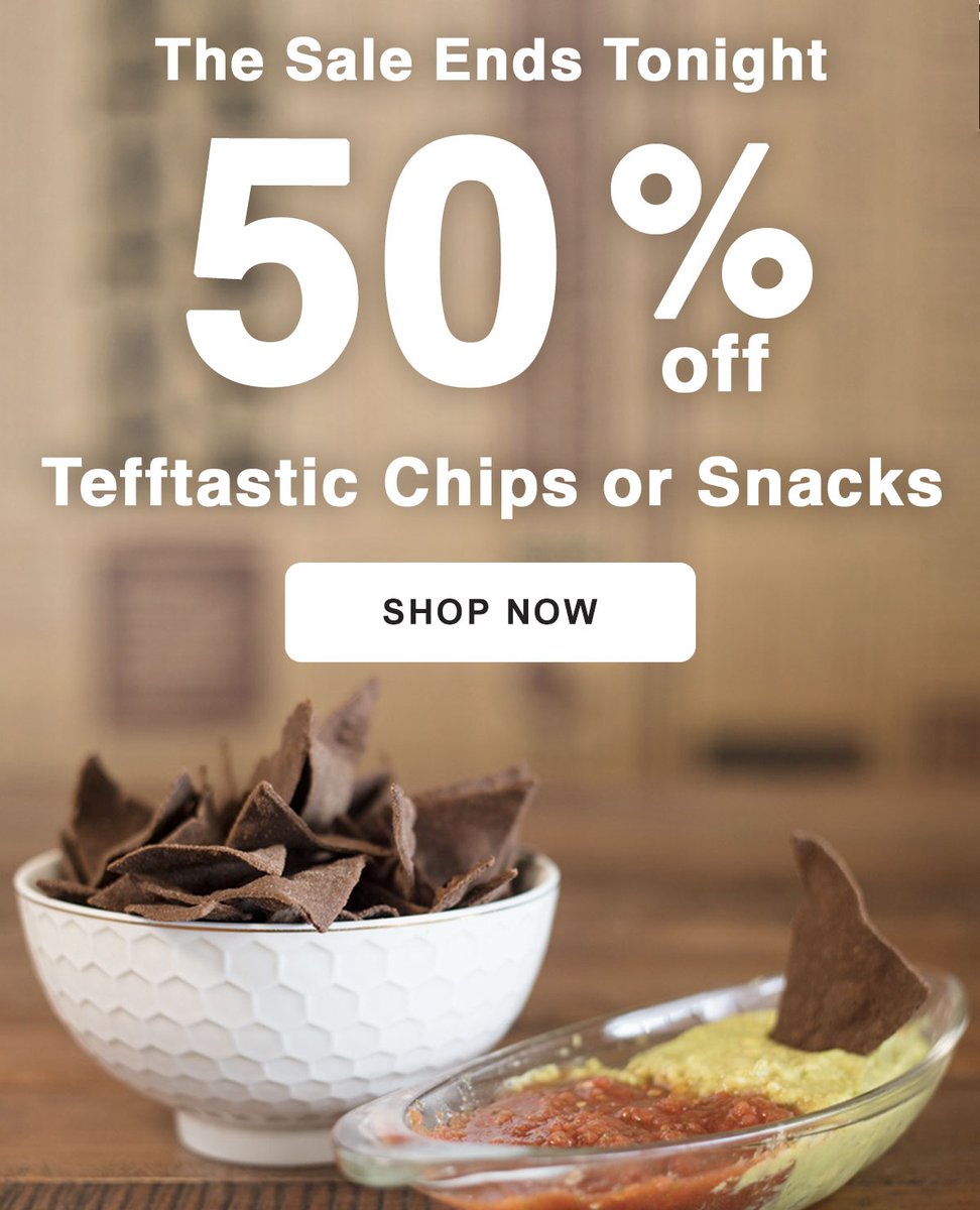 There's still time to take advantage of this amazing deal!

Get 50% off any Tefftastic product with the purchase of any coffee. 

Use code TEFF50 at checkout.

Shop now at gardenofcoffee.com