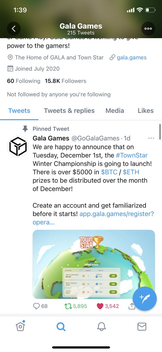 TomHoyt5's tweet photo. @TheTrueAMG @GoGalaGames Done!! https://t.co/8vF0SaeCjP