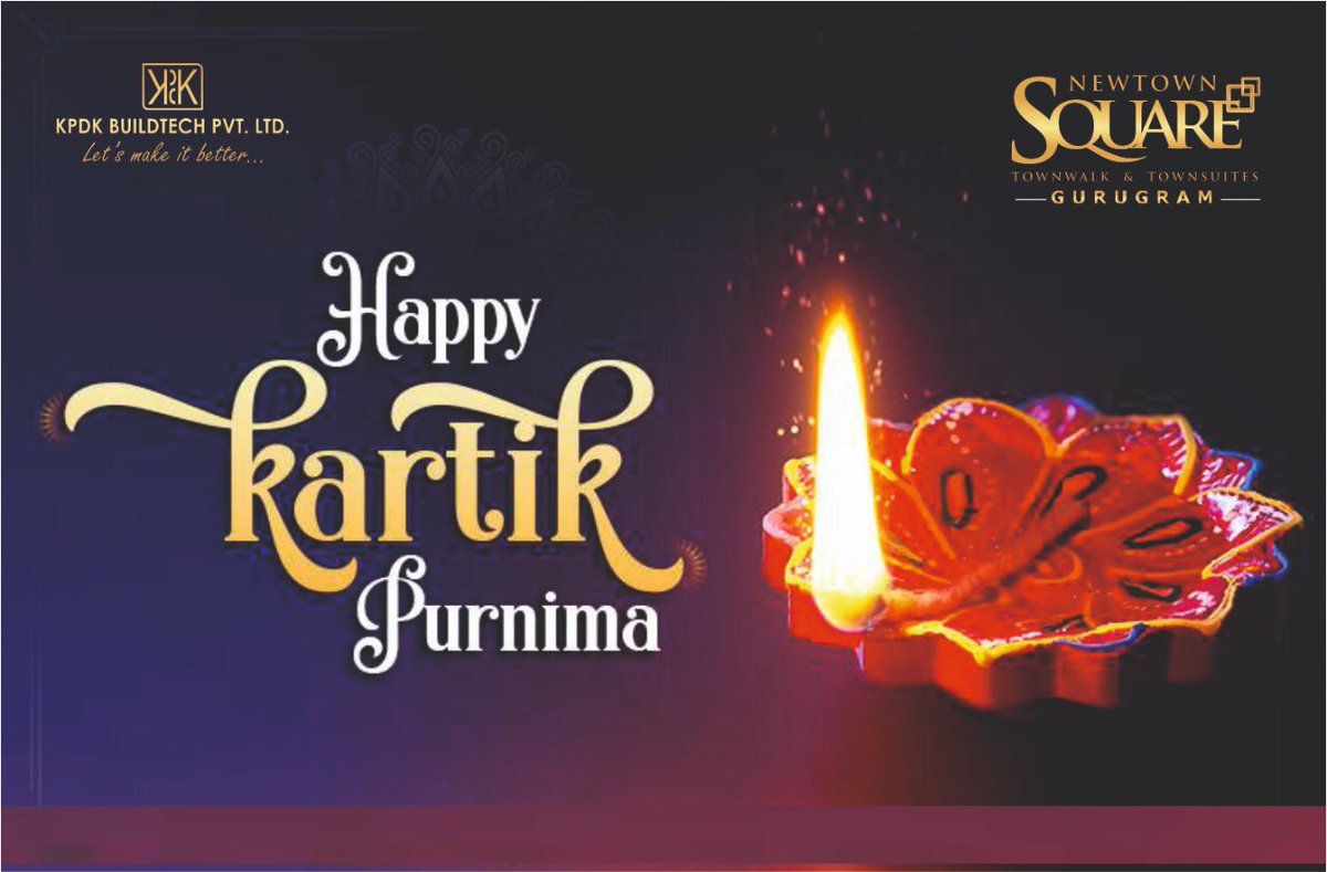 Newtownsquare_'s tweet image. Let God answer your prayers, let your wisdom make you perform well. Happy Kartik Purnima
#KPDKBuildtech #Newtownsquare #Commercial #Commercialrealestate #Commercialproperty #Festiveoffer