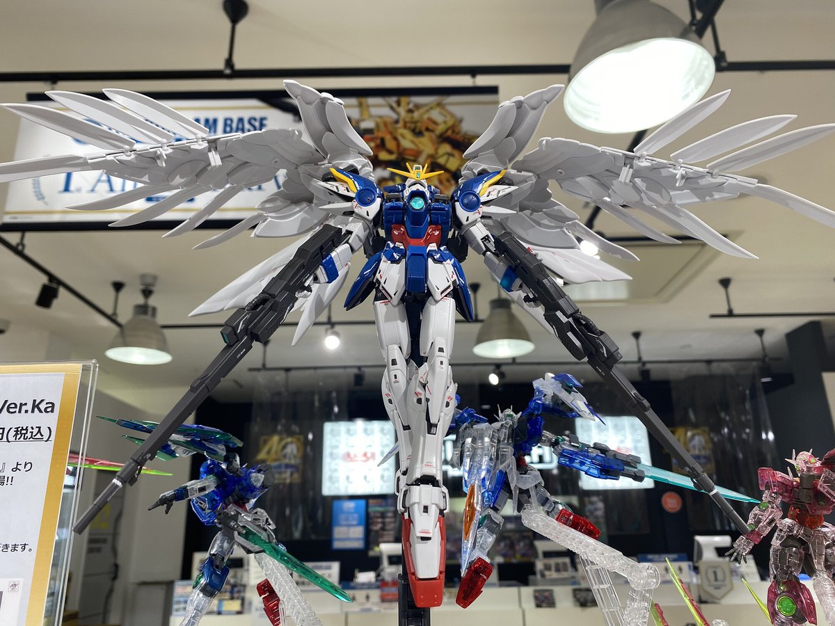 The Gundam Base 福岡店情報 ご好評につき一時欠品となっておりました Mg 1 100 ウイングガンダムゼロew Ver Ka がただ今再入荷いたしました 商品詳細はこちら T Co Cd5v1eifod T Co Uvr7bqdjrx Twitter