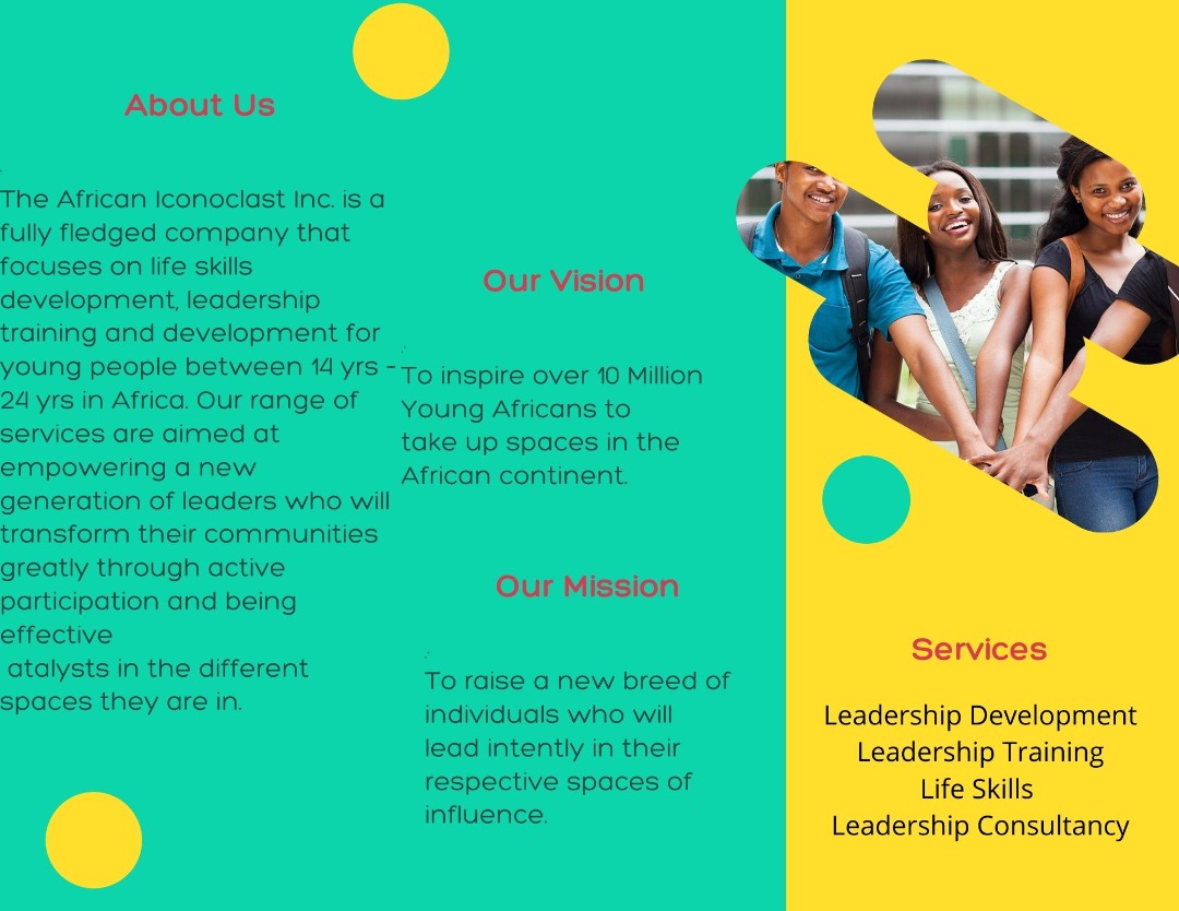 TheAfricanIcon's tweet photo. " Human beings were created to lead and designed to dominate " Myles Munroe. 

The catalyst that will activate change in our continent is a renewed crop of young people that are solution oriented and critical thinkers. https://t.co/xlmf8EDG10