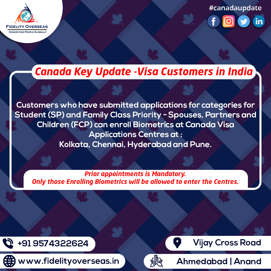 𝐂𝐚𝐧𝐚𝐝𝐚 𝐊𝐞𝐲 𝐔𝐩𝐝𝐚𝐭𝐞…
#canadaupdate #keyupdate #visa #customers #india #kolkata #chennai #hyderabad #pune #canadavisa #studyincanada #pr
#weareconnecting