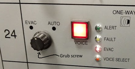 PAVATech's tweet image. Loose grub screw #lifesafety #FireSafety #VoiceAlarm