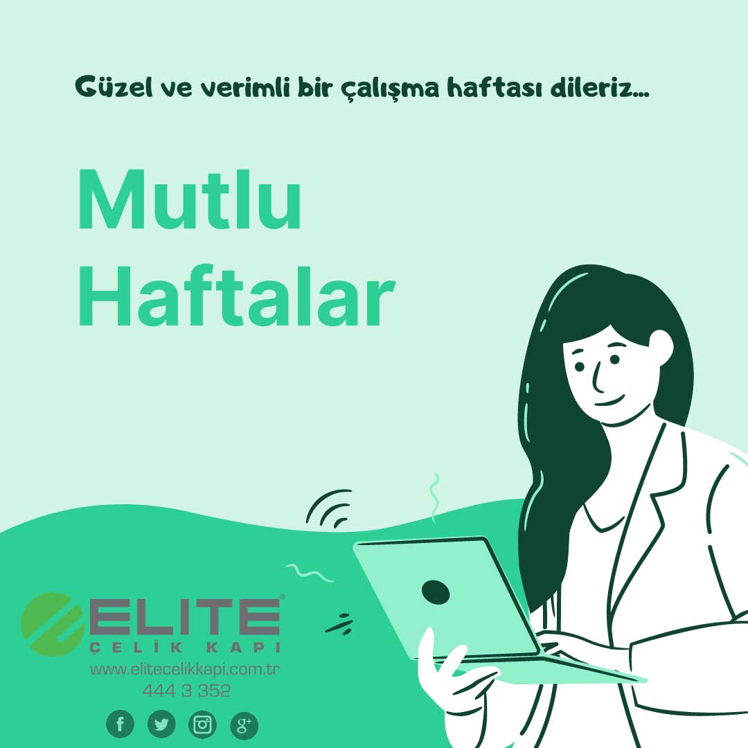Mutlu, huzurlu, sağlıklı, verimli bir çalışma haftası olması dileğiyle...
..
#yenihaftayamerhaba 💫
..
#elitecelikkapi #yenihafta #mutluhaftalar #güzelbirhaftaolsun #pazartesimotivasyonu #haftabaşı
