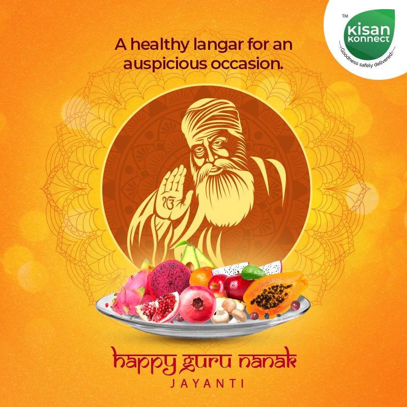 On the eve of Guru Nanak Ji’s 551st birthday, try a healthy langar. #HappyGuruNanakJayanti