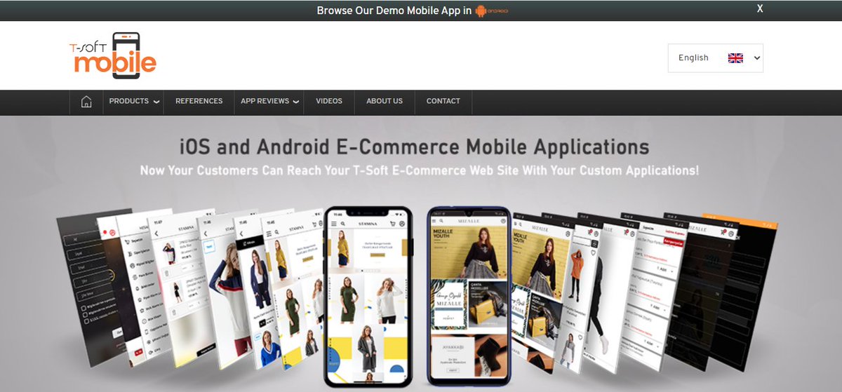 ihracat_e's tweet photo. Increase your business potential, sales, traffic, and profits by developing your own custom mobile apps. By ‘Cargo tracking’ feature in T-Soft’s Apps, you can easily track cargo from ‘My Orders’ option.
For more features;
https://t.co/zAGkrHrIYI
#eCommerce #Shopping #Mobile_Apps https://t.co/O6L1DywJtX