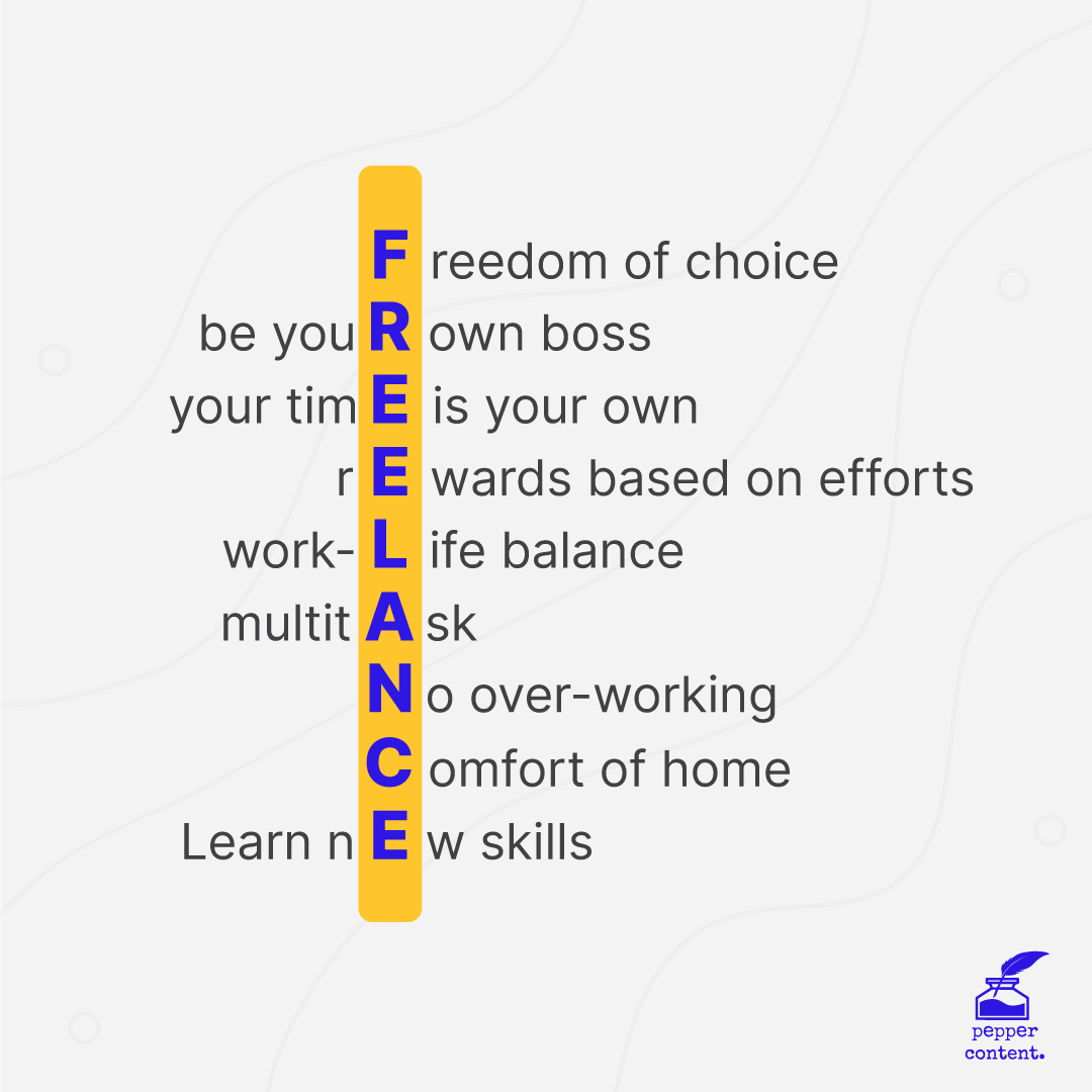 Pepper_Content's tweet image. Drop a "❤️ " in the comments if you enjoy working as a freelancer

 #freelancelife #freelancing #freelancers