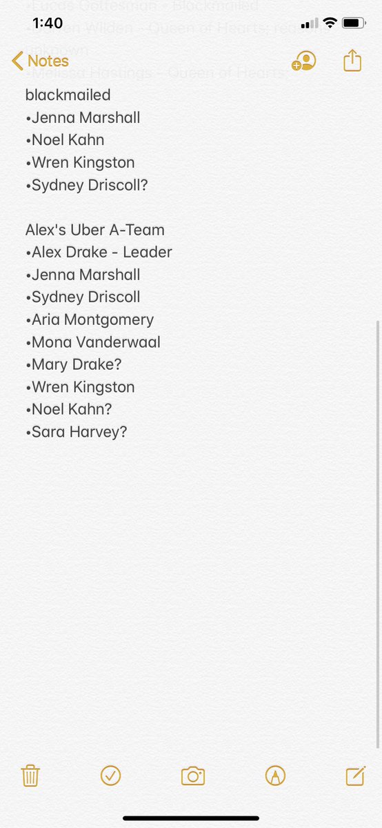 RedCoatOfficial's tweet photo. @imarleneking Can you confirm if this is correct? It's the formation of the Team per season. I put ? For members I wasn't sure about. https://t.co/u1vpQ2JBz9