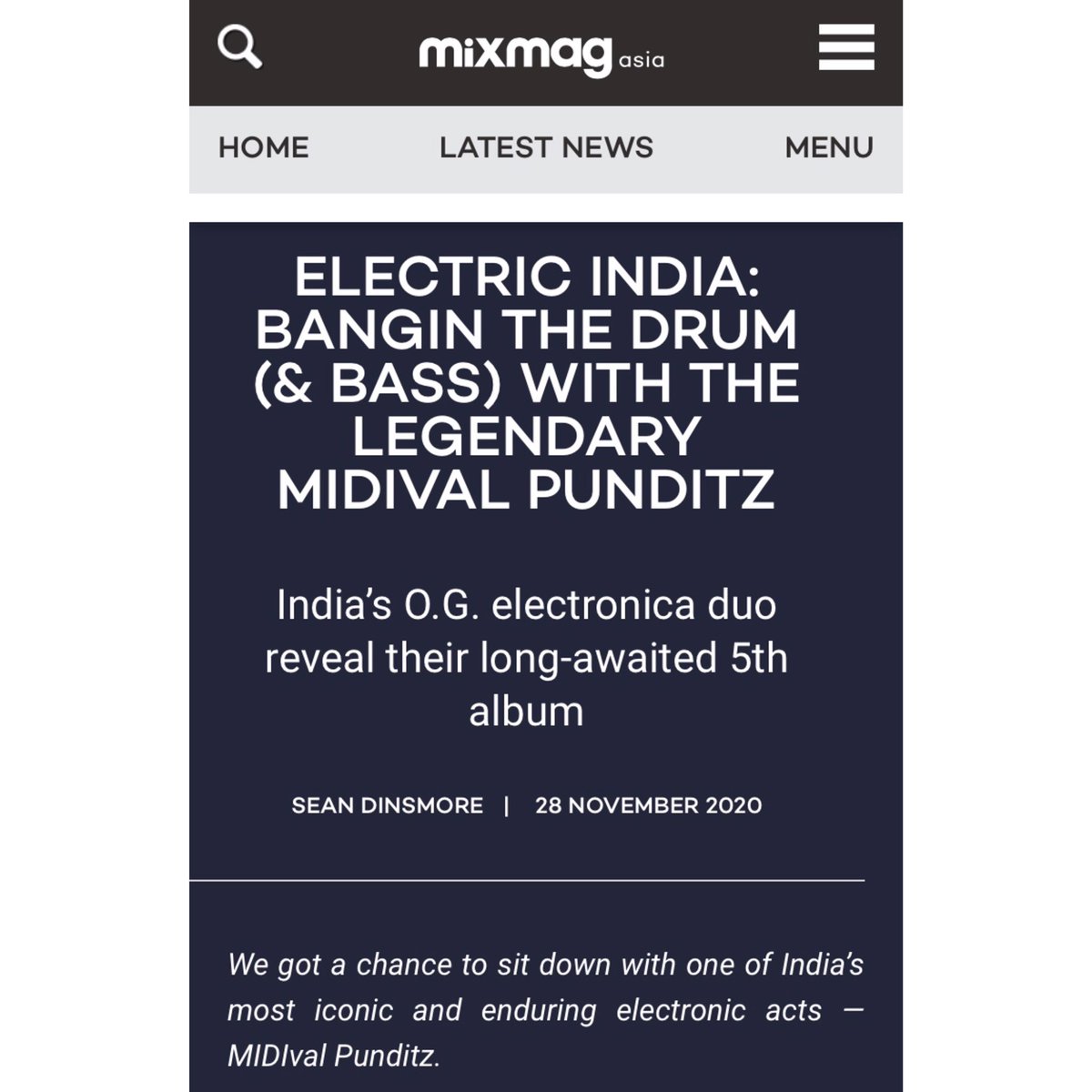 Hello Hello :) Here is a recent interview we did with our good friend, Sean Dinsmore (<a href="/cavone/">sean dinsmore</a>) for <a href="/MixmagAsia/">Mixmag Asia</a>!

You can read the full article here: mixmag.asia/feature/electr…