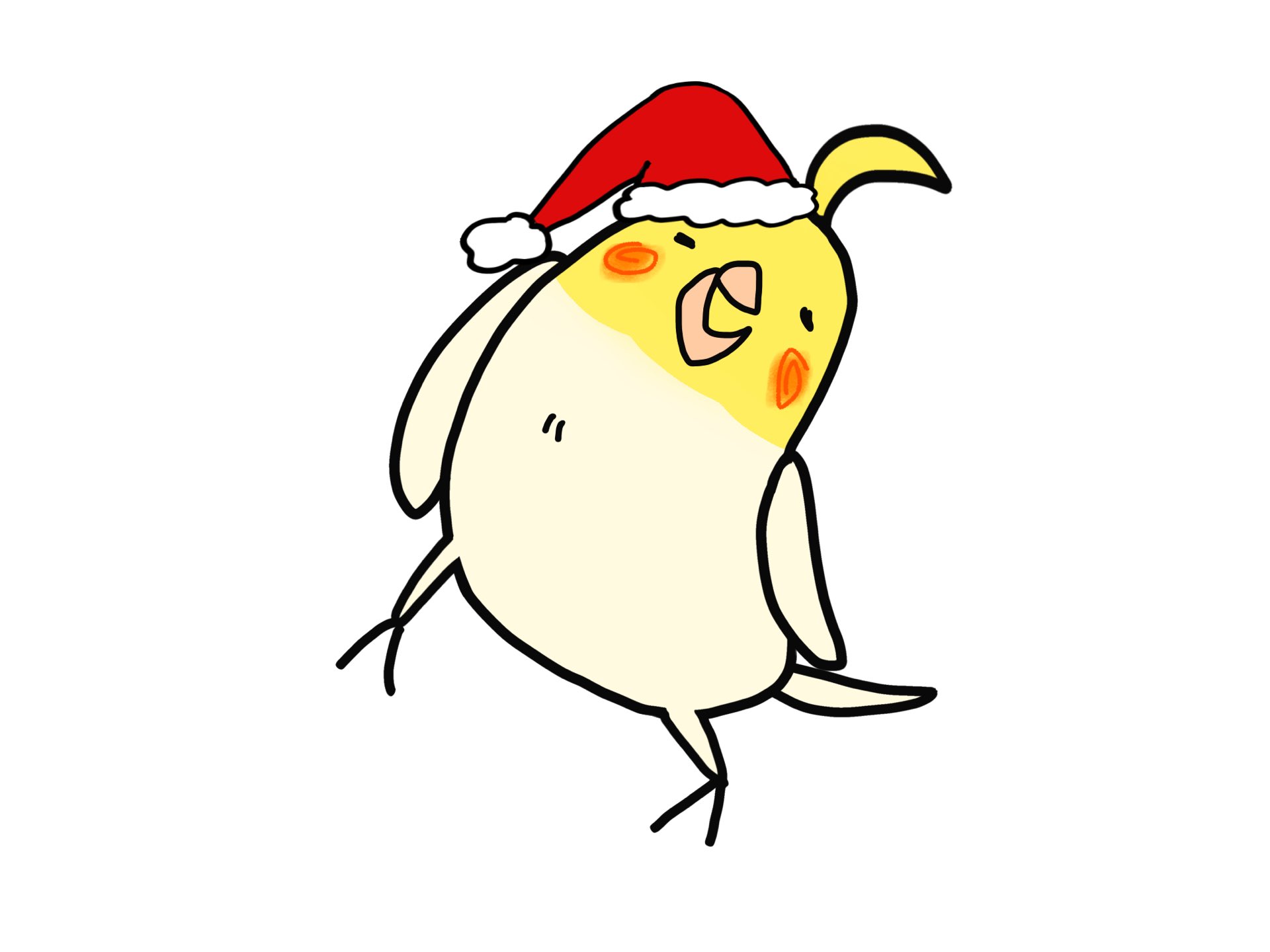イラストらんど すっかりクリスマスの季節ですね サンタのおかめちゃんどうぞ イラスト 絵師道 オカメインコイラスト かわいい イラストらんど クリスマスインコ T Co O8d4neu44m Twitter
