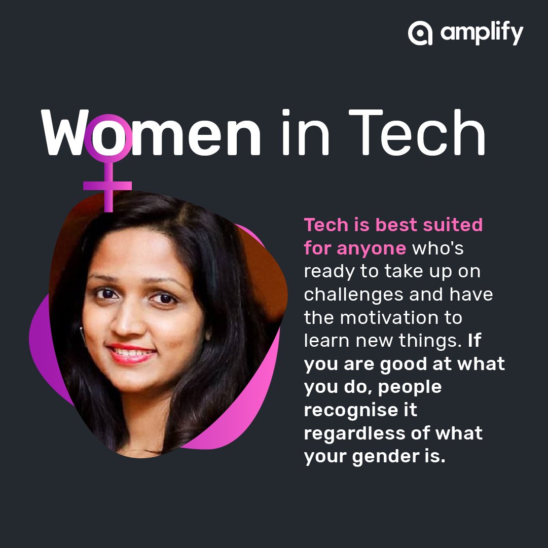 amplify_tc's tweet photo. We're passionate about activating women in technology. 👩🏻‍💻

One of our technologists, Amanda Jayanetti, embodies this passion and inspires some truly powerful transformations for our clients.

#womenintech #WomenWhoCode https://t.co/JI702pW8Rf