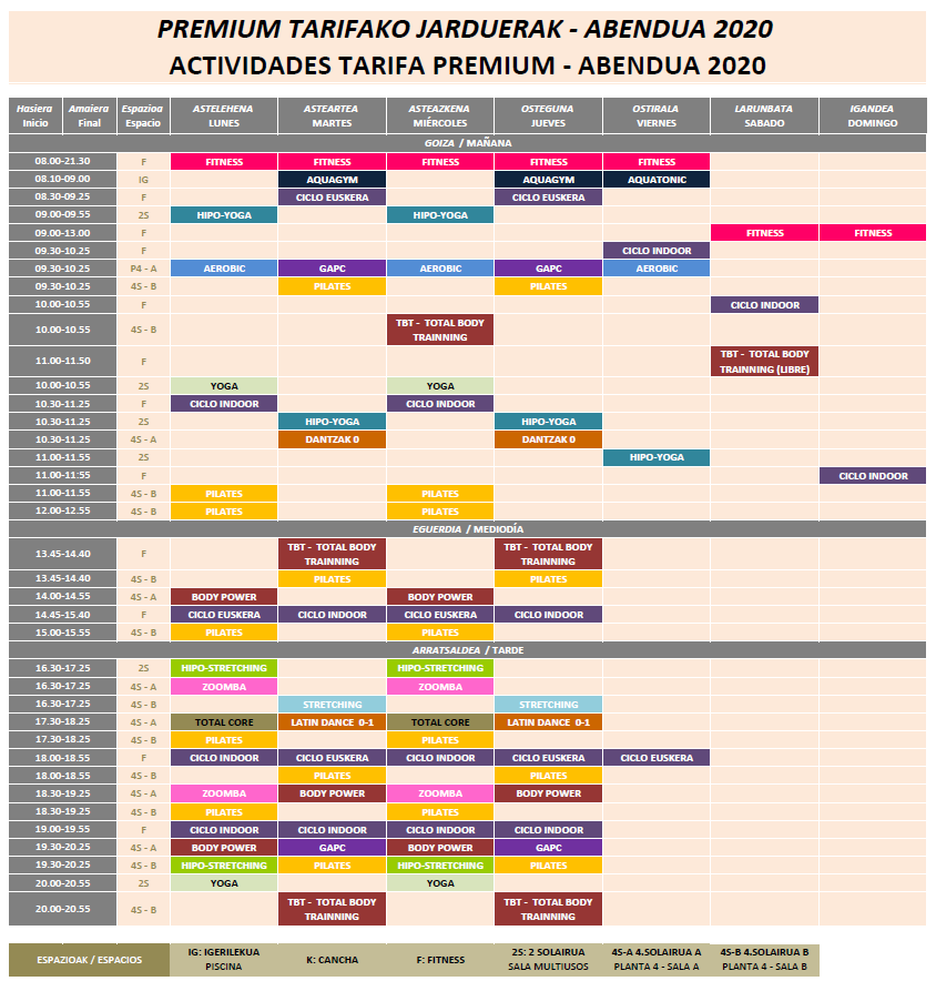 Abenduko PREMIUM jardueren zerrenda hementxe! ¡Aquí tienes el listado de las actividades PREMIUM de Diciembre! 
🧘‍♀️🏋️‍♀️🥇🚴

#premium #ermua #IMD #MAB #kirola #deportebizkaino #actividadfisica #jarduerafisikoa