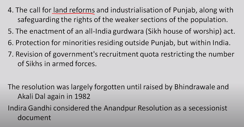 Where did Indira Gandhi fail to gauge Punjab in 70's? Anandpur Sahib Resolution ('73), rising of Bhindranwale,  #OperationBluestar ('84), an assassination, Sikh Riots & irreversibly damaged that changed geopolitical equation. Could the events handle better? #THREAD1/n