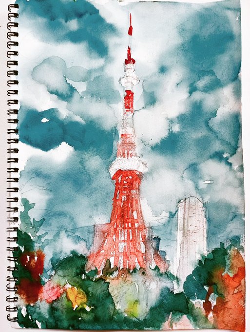 東京タワーイラストのtwitterイラスト検索結果 東京タワーイラストのtwitterイラスト検索結果